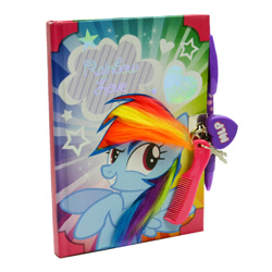 Size: 900x900 | Tagged: safe, rainbow dash, pegasus, pony, book, brushable, merchandise, solo, toy