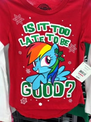 Size: 1195x1600 | Tagged: safe, rainbow dash, pegasus, pony, clothes, merchandise, naughty, official, shirt