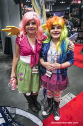 Size: 700x1053 | Tagged: safe, fluttershy, rainbow dash, human, converse, cosplay, irl, irl human, photo