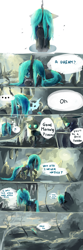 Size: 1000x3000 | Tagged: safe, artist:aquagalaxy, queen chrysalis, changeling, changeling queen, comic, female, horn