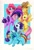 Size: 700x1019 | Tagged: safe, artist:racoonsan, derpibooru import, applejack, fluttershy, pinkie pie, rainbow dash, rarity, twilight sparkle, earth pony, pegasus, pony, unicorn