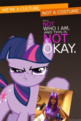 Size: 400x599 | Tagged: safe, derpibooru import, twilight sparkle, meme, photo, tara strong