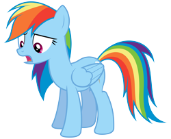 Size: 7391x6000 | Tagged: safe, artist:bobsicle0, rainbow dash, pegasus, pony, .svg available, absurd resolution, sad, simple background, solo, transparent background, vector