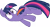 Size: 5553x3000 | Tagged: safe, artist:sidorovich, derpibooru import, twilight sparkle, simple background, transparent background, vector