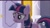 Size: 1920x1080 | Tagged: safe, derpibooru import, screencap, twilight sparkle, pony, unicorn, female, horn, mare, purple coat, purple mane, solo, youtube caption