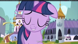 Size: 1920x1080 | Tagged: safe, derpibooru import, screencap, twilight sparkle, the crystal empire, youtube caption