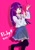 Size: 501x707 | Tagged: safe, artist:tate-ya, derpibooru import, twilight sparkle, clothes, humanized, pocky, school uniform, schoolgirl, solo, stockings