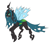 Size: 989x859 | Tagged: safe, artist:catlover1672, queen chrysalis, changeling, changeling queen, female, horn, scowl, solo