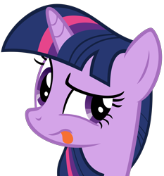 Size: 7058x7572 | Tagged: safe, artist:fallingferret, derpibooru import, twilight sparkle, unicorn twilight, unicorn, the crystal empire, absurd resolution, simple background, solo, tongue out, transparent background, vector