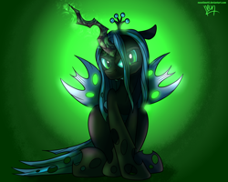 Size: 2500x2000 | Tagged: safe, artist:neoncel, queen chrysalis, changeling, changeling queen, cute, cutealis, female, solo