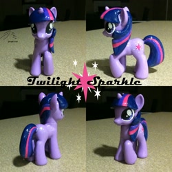 Size: 2000x2000 | Tagged: safe, artist:shearx, derpibooru import, twilight sparkle, pony, brushable, custom, irl, photo, solo, toy