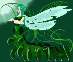 Size: 1832x1572 | Tagged: safe, artist:herpaderp6, queen chrysalis, human, crossover, cybug, humanized, solo, wreck-it ralph