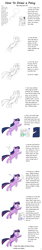 Size: 900x5400 | Tagged: safe, artist:muffinsforever, derpibooru import, twilight sparkle, how to draw, tutorial