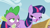 Size: 848x467 | Tagged: safe, derpibooru import, screencap, spike, twilight sparkle, dragon, too many pinkie pies, out of context