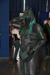 Size: 1280x1920 | Tagged: safe, queen chrysalis, human, 2015, clothes, cosplay, costume, irl, irl human, photo, rubronycon, russian, solo