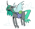 Size: 815x692 | Tagged: safe, artist:nobody, queen chrysalis, oc, oc:anon, oc:kid anon, changeling, changeling queen, human, bugmom, carrying, child, curved horn, duo, female, flying, male, mommy chrissy, mother, mother and child, mother and son, not salmon, parent and child, smiling, wat, wtf