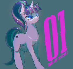 Size: 800x760 | Tagged: safe, artist:tc, starlight glimmer, pony, unicorn, the cutie map, countdown, solo