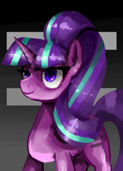 Size: 2000x2800 | Tagged: safe, artist:clrb, starlight glimmer, pony, unicorn, the cutie map, female, mare, solo