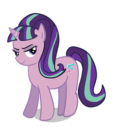 Size: 577x638 | Tagged: safe, artist:n3k0pr1nc3ss, starlight glimmer, pony, unicorn, the cutie map, female, mare, solo