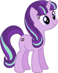 Size: 5000x6253 | Tagged: safe, artist:nano23823, starlight glimmer, pony, unicorn, the cutie map, absurd resolution, cute, female, get, glimmerbetes, mare, simple background, smiling, solo, transparent background, vector, weapons-grade cute, when she smiles