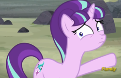 Size: 1487x963 | Tagged: safe, screencap, starlight glimmer, pony, unicorn, the cutie map, reaction image, s5 starlight, solo