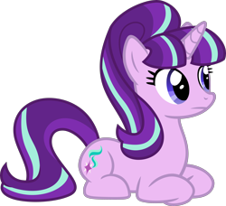 Size: 4118x3759 | Tagged: safe, artist:ispincharles, starlight glimmer, pony, unicorn, the cutie map, prone, simple background, solo, transparent background, vector