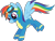 Size: 2167x1644 | Tagged: safe, artist:tralomine, derpibooru import, rainbow dash, pegasus, pony, .svg available, clothes, female, goggles, mare, simple background, solo, transparent background, uniform, vector, wonderbolts uniform