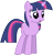 Size: 2124x2230 | Tagged: safe, artist:dbapplejack, derpibooru import, twilight sparkle, unicorn twilight, pony, unicorn, female, mare, simple background, solo, transparent background, vector