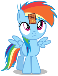 Size: 3051x3967 | Tagged: safe, artist:poniiandii, derpibooru import, rainbow dash, pegasus, pony, parental glideance, .svg available, cute, female, filly, filly rainbow dash, simple background, solo, sticker, svg, transparent background, vector, younger