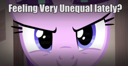 Size: 1297x675 | Tagged: safe, screencap, starlight glimmer, pony, unicorn, the cutie map, bronybait, caption, equal sign, eyes, hypnosis, hypnosis ponies, image macro, meme