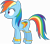 Size: 7257x6400 | Tagged: safe, artist:parclytaxel, derpibooru import, rainbow dash, pegasus, pony, .svg available, absurd resolution, ain't never had friends like us, armband, female, frown, frozen, genie, jewelry, leg brace, mare, simple background, solo, transparent background, vector, wide eyes, wing jewelry