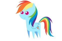 Size: 3191x2124 | Tagged: safe, artist:aborrozakale, derpibooru import, rainbow dash, pegasus, pony, high res, pointy ponies, simple background, solo, transparent background, vector