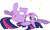 Size: 10447x6298 | Tagged: safe, artist:emedina13, derpibooru import, twilight sparkle, unicorn twilight, unicorn, feeling pinkie keen, absurd resolution, simple background, solo, transparent background, vector