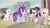 Size: 2560x1425 | Tagged: safe, screencap, applejack, double diamond, fluttershy, pinkie pie, rainbow dash, rarity, starlight glimmer, twilight sparkle, twilight sparkle (alicorn), alicorn, earth pony, pegasus, pony, unicorn, the cutie map, background pony, beauty mark, cult, discovery family logo, equal cutie mark, female, mane six, mare, meme, s5 starlight, youtube caption