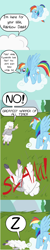 Size: 1500x7487 | Tagged: safe, artist:oneovertwo, derpibooru import, rainbow dash, oc, oc:eirwen, pegasus, pony, satyr, absurd resolution, offspring, parent:sheep