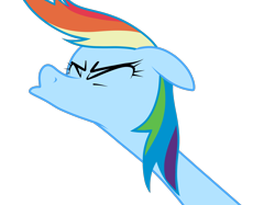 Size: 2732x2048 | Tagged: safe, artist:prismaticstars, derpibooru import, rainbow dash, pegasus, pony, too many pinkie pies, high res, rainbow dash is best facemaker, simple background, sneezing, solo, transparent background, vector