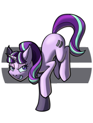 Size: 600x800 | Tagged: safe, artist:black-nocturne, starlight glimmer, pony, unicorn, the cutie map, equal cutie mark, equal sign, female, looking at you, mare, s5 starlight, simple background, solo, transparent background