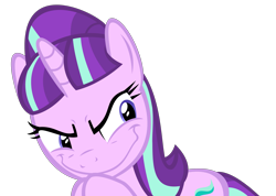 Size: 3599x2558 | Tagged: safe, artist:kuren247, starlight glimmer, pony, unicorn, the cutie map, grinch face, rainbow grinch, s5 starlight, simple background, solo, transparent background, vector