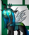 Size: 491x604 | Tagged: safe, artist:treia2002, queen chrysalis, changeling, changeling queen, female, glowing eyes, horn, solo