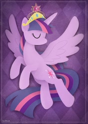 Size: 496x701 | Tagged: safe, artist:tsurime, derpibooru import, twilight sparkle, twilight sparkle (alicorn), alicorn, pony, element of magic, solo