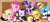 Size: 1063x472 | Tagged: safe, artist:hentman, derpibooru import, applejack, fluttershy, pinkie pie, rainbow dash, rarity, twilight sparkle, twilight sparkle (alicorn), alicorn, earth pony, pegasus, pony, unicorn, blushing, clothes, female, fluttermaid, maid, maidity, maidjack, maidlight sparkle, mane six, mare, pinkie maid, rainbow maid, skirt