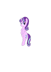 Size: 2480x3507 | Tagged: safe, artist:paking pie, starlight glimmer, pony, unicorn, female, horn, mare, simple background, solo, transparent background, two toned mane