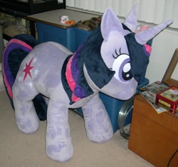 Size: 1000x934 | Tagged: safe, artist:bladespark, derpibooru import, twilight sparkle, pony, irl, photo, plushie, solo