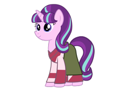 Size: 963x700 | Tagged: safe, starlight glimmer, pony, unicorn, actor allusion, inuyasha, kelly sheridan, sango, solo, voice actor joke