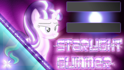 Size: 1920x1080 | Tagged: dead source, safe, artist:dashiesparkle, artist:dhgboxmonster, artist:parclytaxel, starlight glimmer, pony, unicorn, cutie mark, equal cutie mark, female, glow, mare, solo, vector, wallpaper