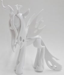 Size: 488x574 | Tagged: safe, queen chrysalis, changeling, changeling queen, female, funko, horn, prototype, toy