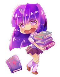 Size: 900x1165 | Tagged: safe, artist:sugar-annanya, derpibooru import, twilight sparkle, book, chibi, humanized