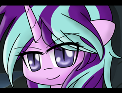 Size: 1480x1136 | Tagged: safe, artist:littlecloudie, starlight glimmer, pony, unicorn, female, mare, smiling, solo