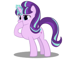 Size: 1000x800 | Tagged: safe, artist:zigrock, starlight glimmer, pony, unicorn, female, giggling, mare, solo