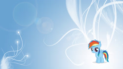 Size: 1920x1080 | Tagged: safe, artist:blackm3sh, artist:unfiltered-n, derpibooru import, edit, rainbow dash, pegasus, pony, abstract background, female, filly, filly rainbow dash, solo, wallpaper, wallpaper edit, younger